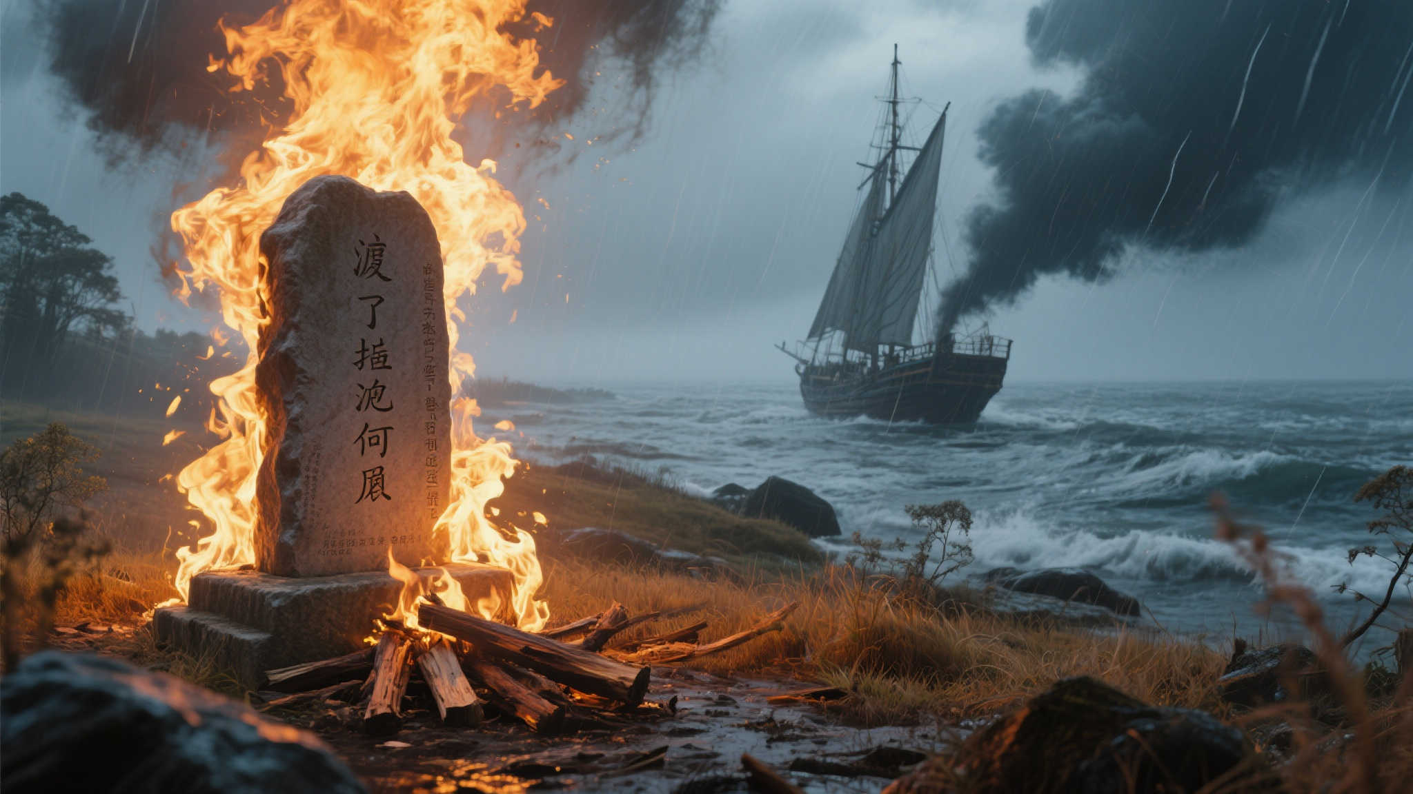 由此观见明确真理: 渡尽劫波何惧风雨 历久弥秋方谓